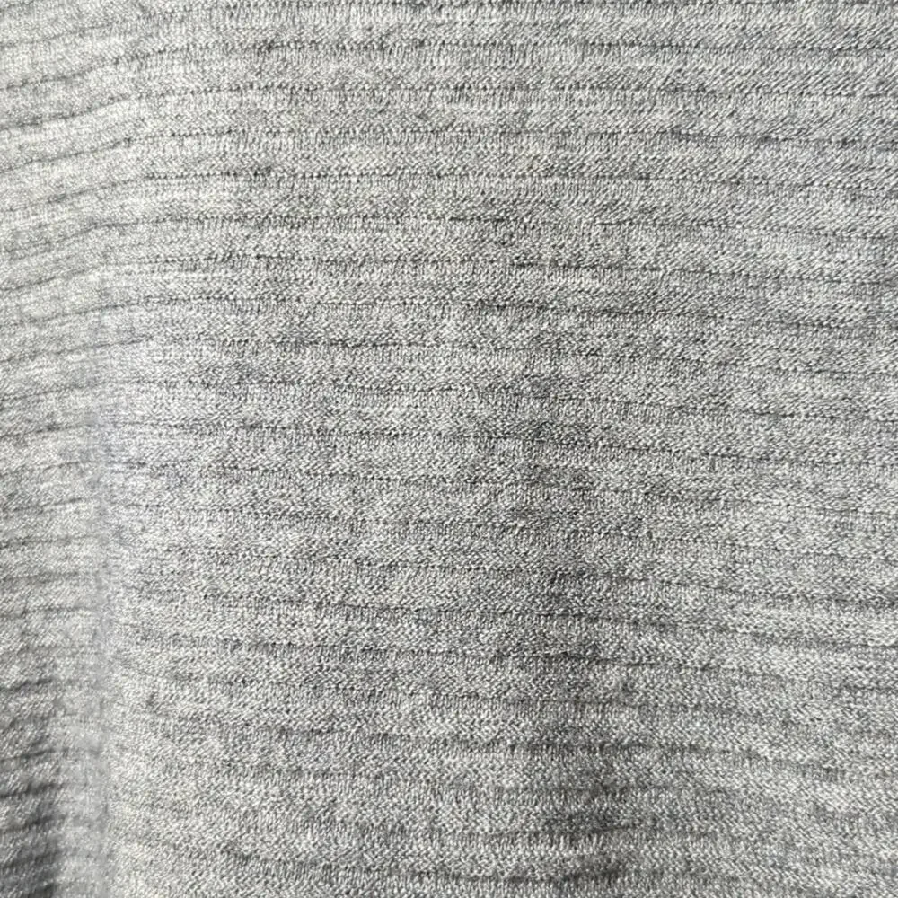 Tahari Plus Size Gray Wool Blend Drop Sleeve Button Down Back Sweater Size 2X